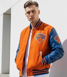 knicks varsity jacket