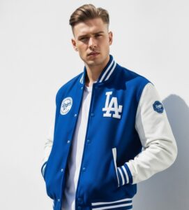 los angeles dodgers varsity jacket
