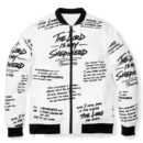 psalm 23 bomber jacket