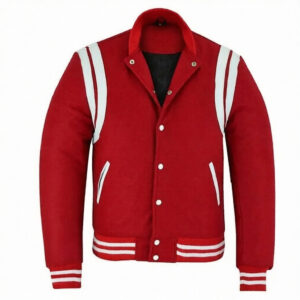 red and white letterman