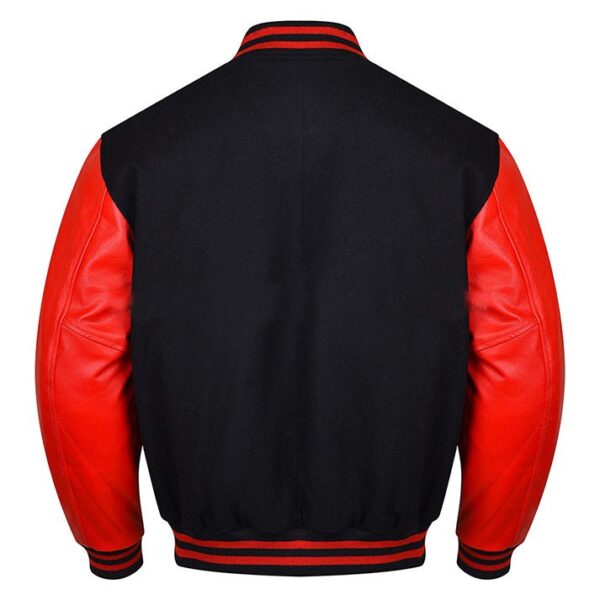 Red Black Varsity Jacket​
