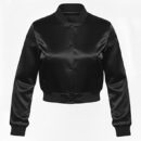 Crop Top Varsity Jacket