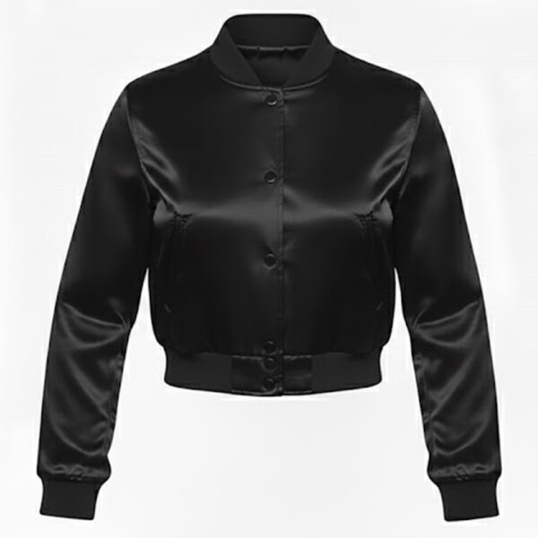 Crop Top Varsity Jacket