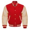 red white letterman jacket