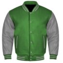 Green Varsity Jacket​