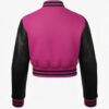 crop top varsity jacket