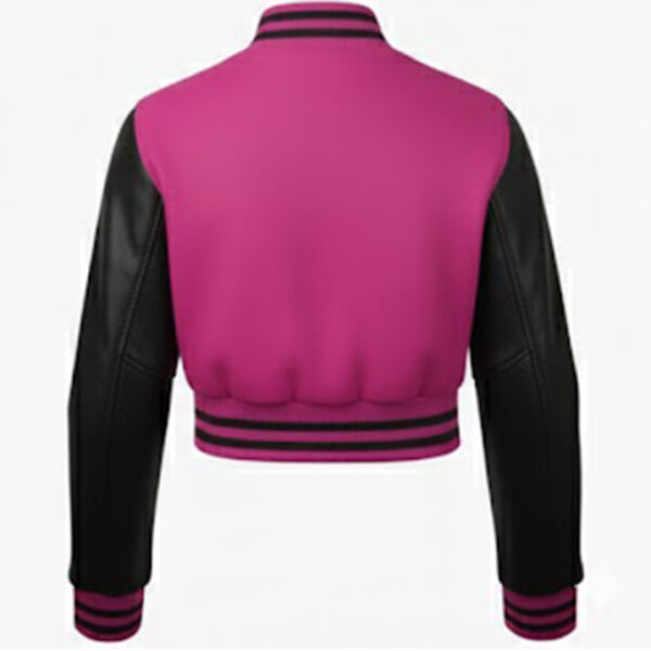 crop top varsity jacket
