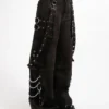 black gothic cargo pants
