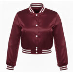 crop top varsity jacket
