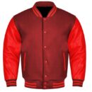 Red Varsity Jacket