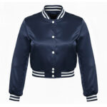 crop top varsity jacket