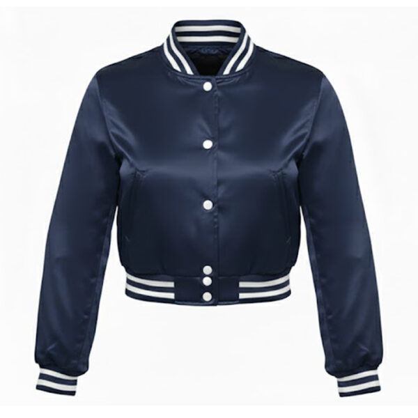 crop top varsity jacket
