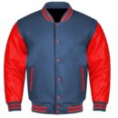 varsity jacket red and blue