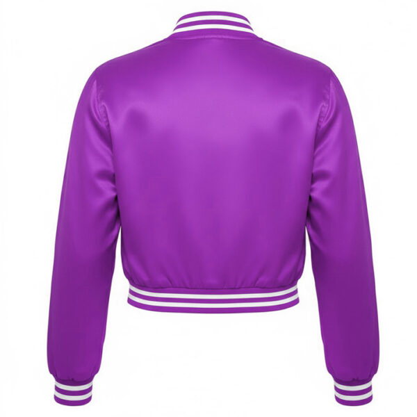 crop top varsity jacket