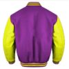 Purple And Yellow varsity Jacket​