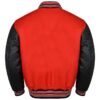 Red And Black Letterman Jacket​