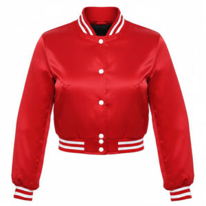 crop top varsity jacket
