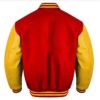 Red And Gold Letterman Jacket