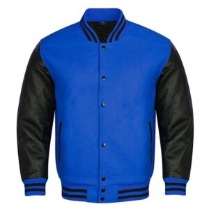 Varsity Jacket Blue And Black