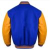 Blue And Gold Letterman Jacket
