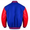 red and blue varsity jacket​