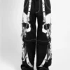 gothic wide leg pants​