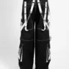 gothic wide leg pants​