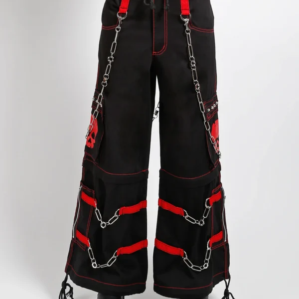 emo pants with chains​