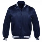 satin varsity jacket​