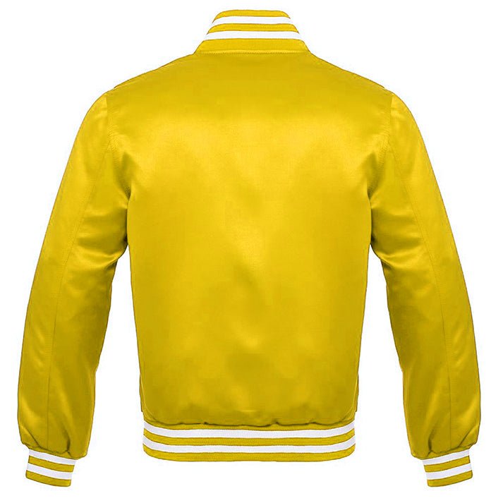 yellow letterman jacket​