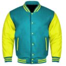 Blue Yellow Varsity Jacket