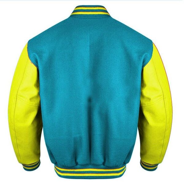 Blue Yellow Varsity Jacket