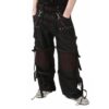 black emo pants​