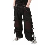 black emo pants​