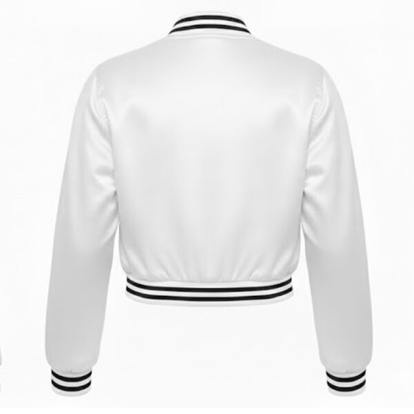 crop top varsity jacket