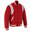 red and white letterman