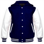 letterman jacket with hood