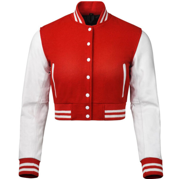 Crop Top Letterman Jacket​