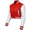 Crop Top Letterman Jacket​