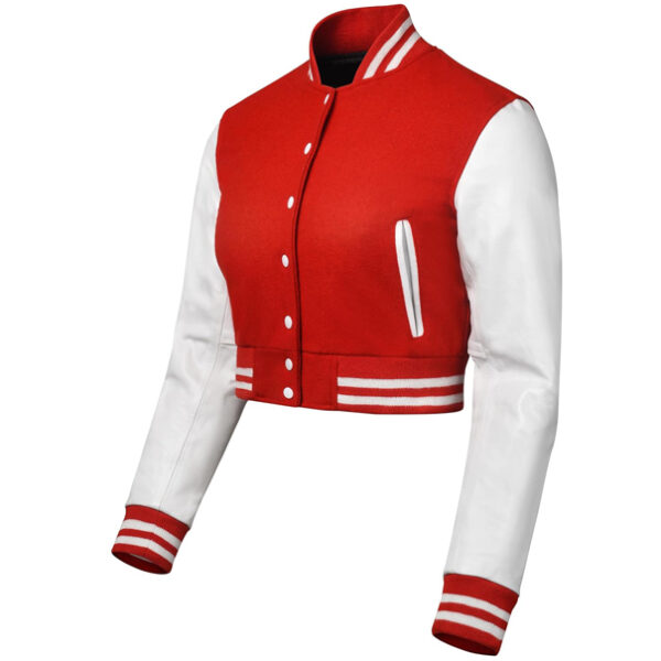 Crop Top Letterman Jacket​