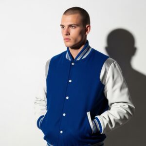 carolina panthers varsity jacket​