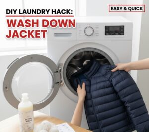 how to wash down jacket​