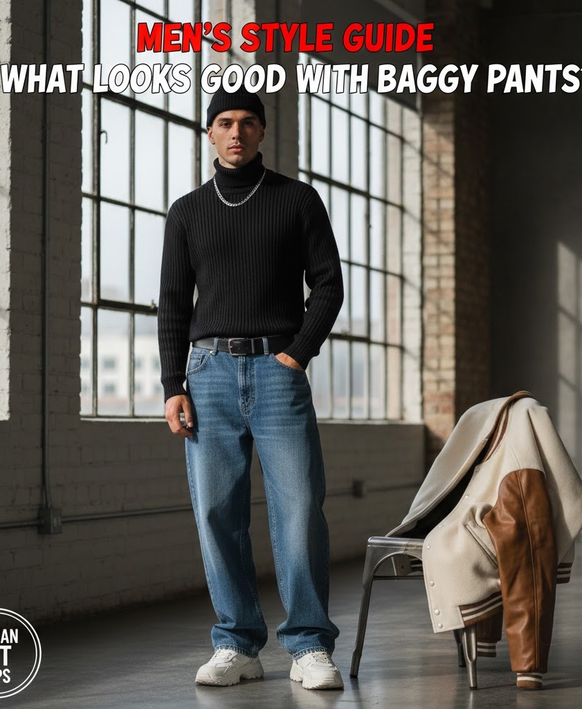 What Looks Good With Baggy Pants Men