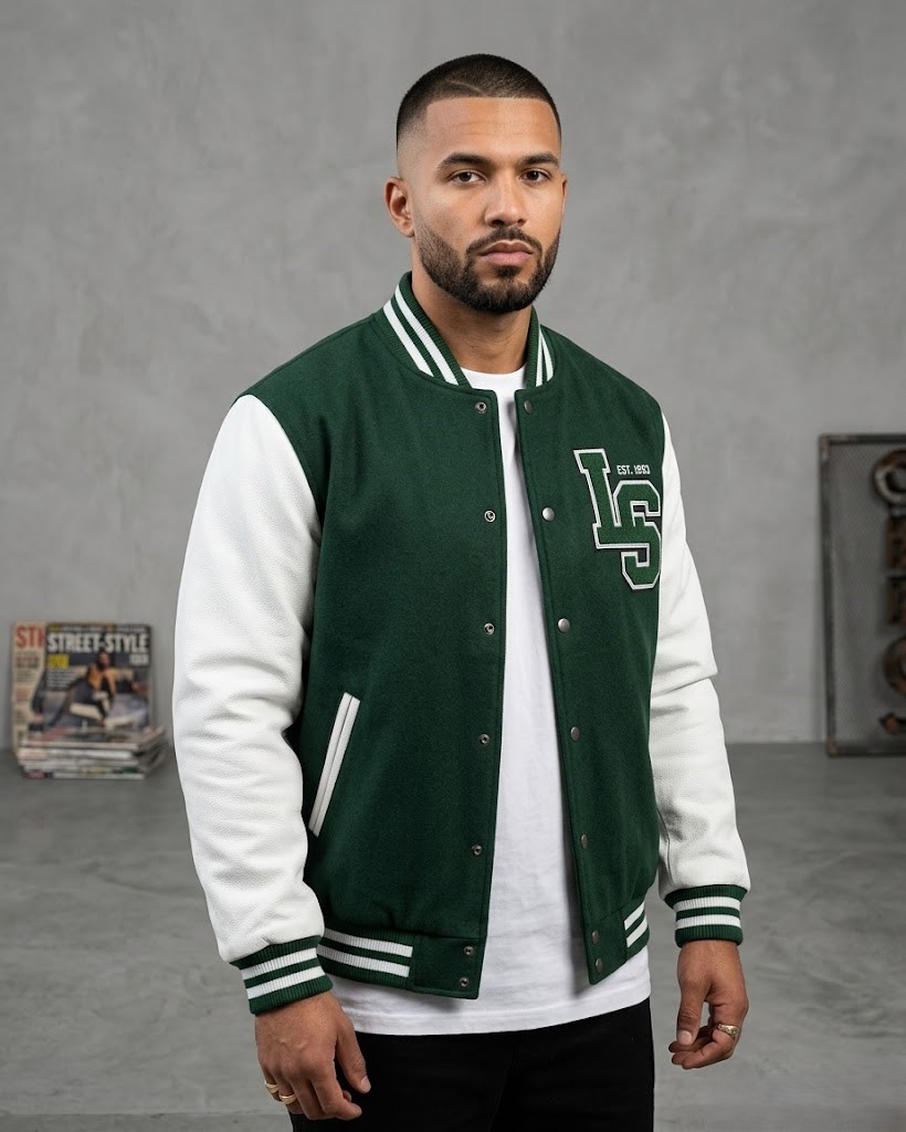 Is gta 5 green and white varsity jacket for franklin
