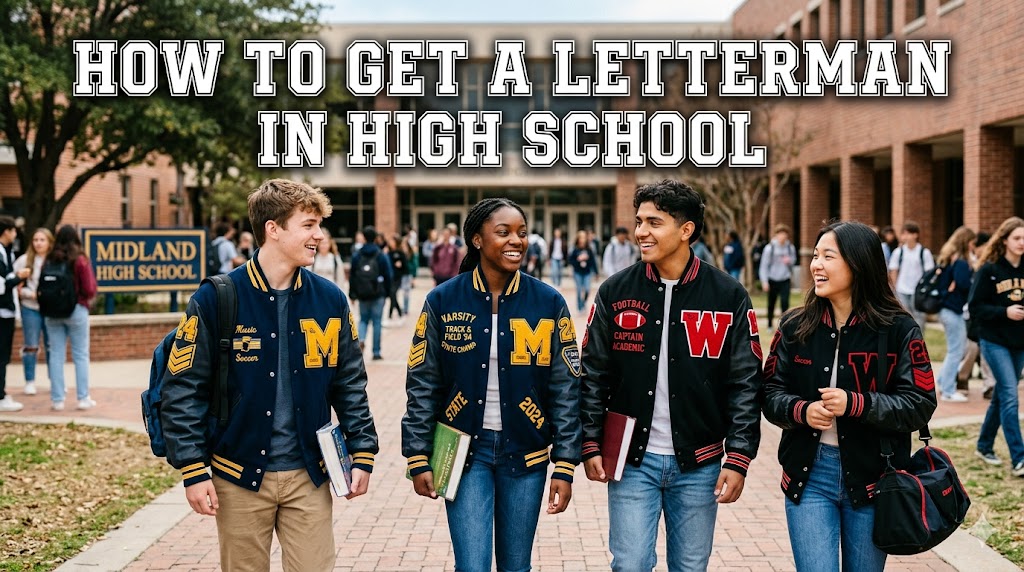 How to get a letterman in high school​
