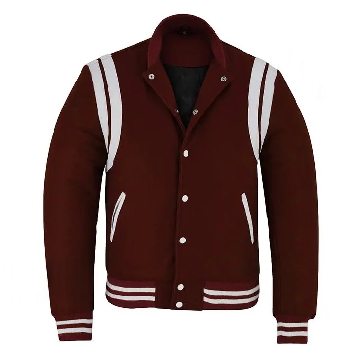 maroon teddy bomber jacket