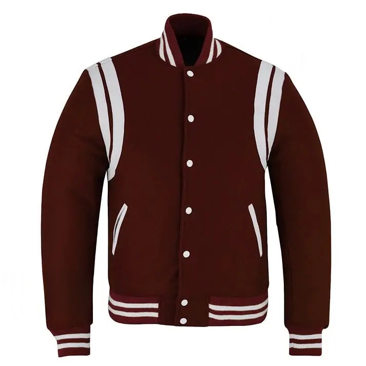 maroon teddy bomber jacket