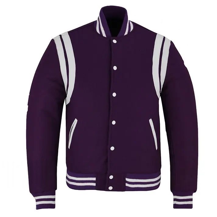 purple teddy bomber jacket