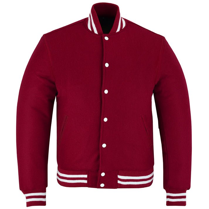 burgundy teddy jacket