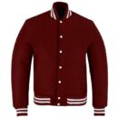 maroon teddy jacket​